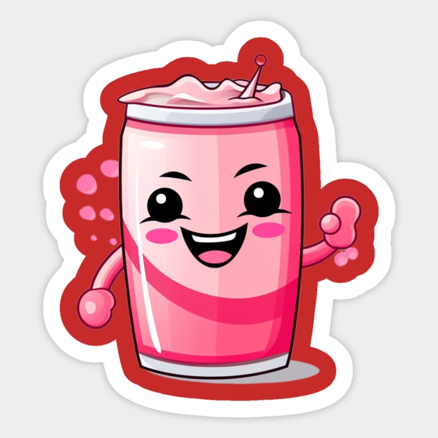 Soft drink cute T-Shirt cute giril Sticker by nonagobich